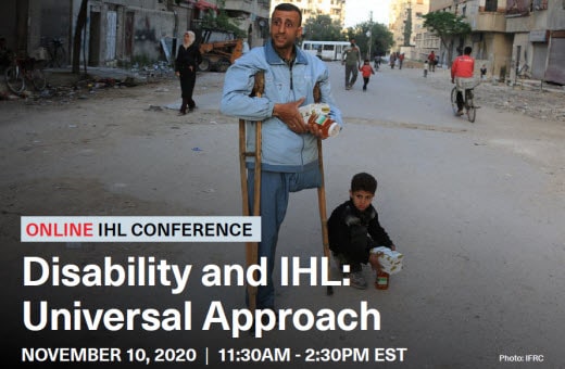 Disability and IHL Universal Approach poster