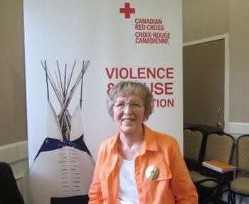 Nora Styner, a Canadian Red Cross volunteer and award winner